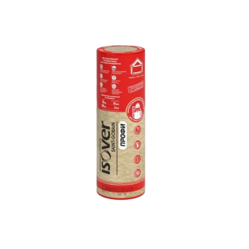 Утеплитель Изовер Ветонит ПРОФИ - 0,5м3 (610х4100х100мм 2шт) 5м2 по низкой цене