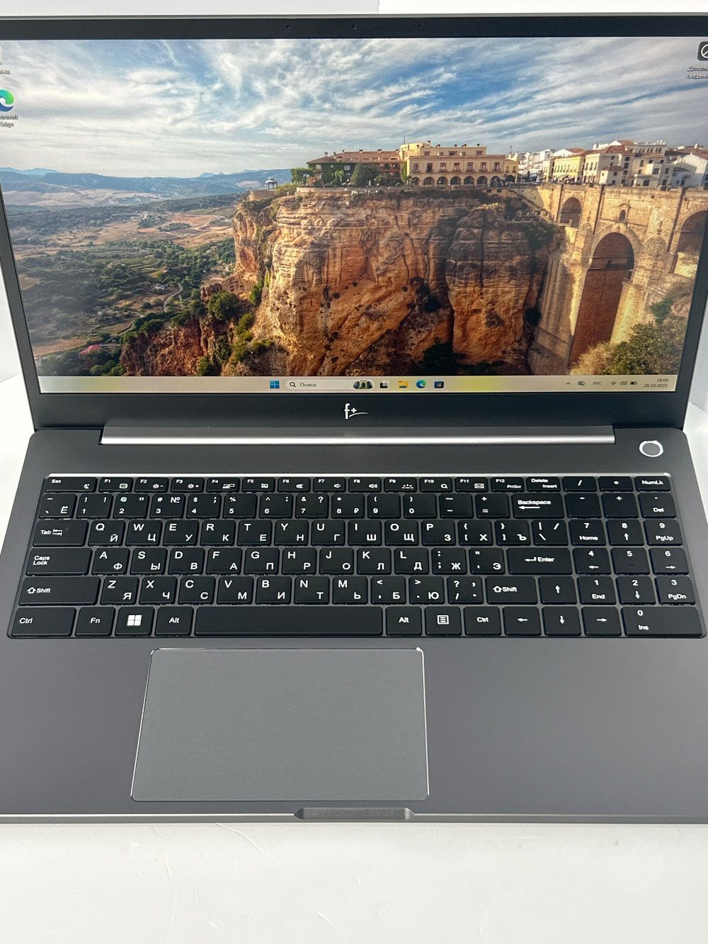 Ноутбук F+ FLAPTOP R-Series (FLTP-5R7-16512-W) 15.6"/AMD Ryzen 7 5825U/RAM 16GB/SSD 512GB/AMD Radeon RX Vega 8/1920x1080/IPS/Win11/Подсветка кл-ры: LED/серебристый Состояние: A1