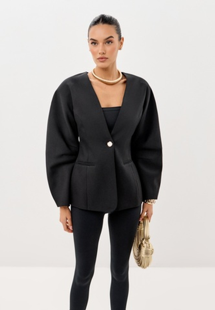 Жакет со спущенными плечами