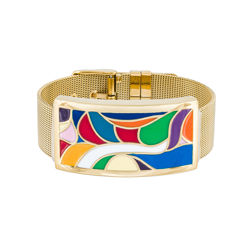 Браслет Fiore Luna на металлическом ремешке CB13600-15