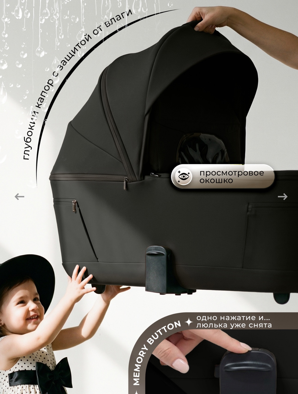 Коляска модульная Sweet Baby SBL Elegante Therma (Colore) Black