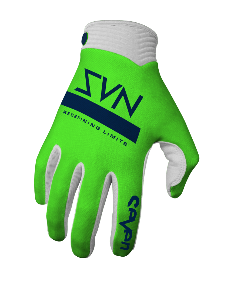 Мотоперчатки ZERO CONTOUR GLOVE FLO GREEN