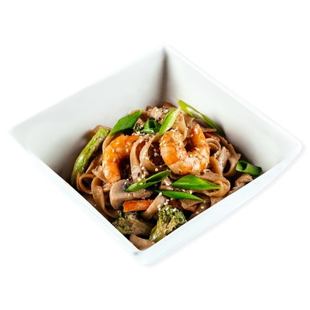 Wok с морепродуктами