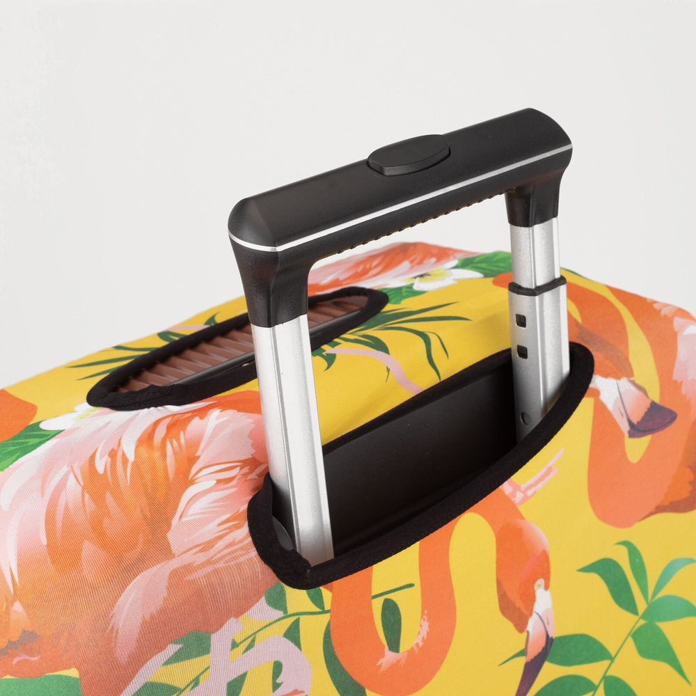 Чехол для чемодана 20", цвет жёлтый, 7488321