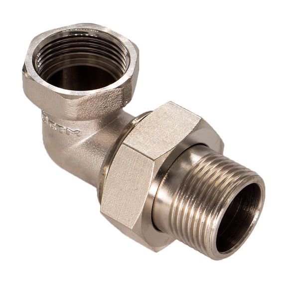 Соединитель СТМ с накид. гайкой угловой г/ш 3/4 купить в Москве и Московской области по низкой цене с доставкой по России — (2) Соединитель СТМ с накид. гайкой угловой г/ш 3/4 — (2)