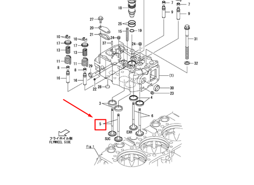 148660-11101 VALVE INTAKE