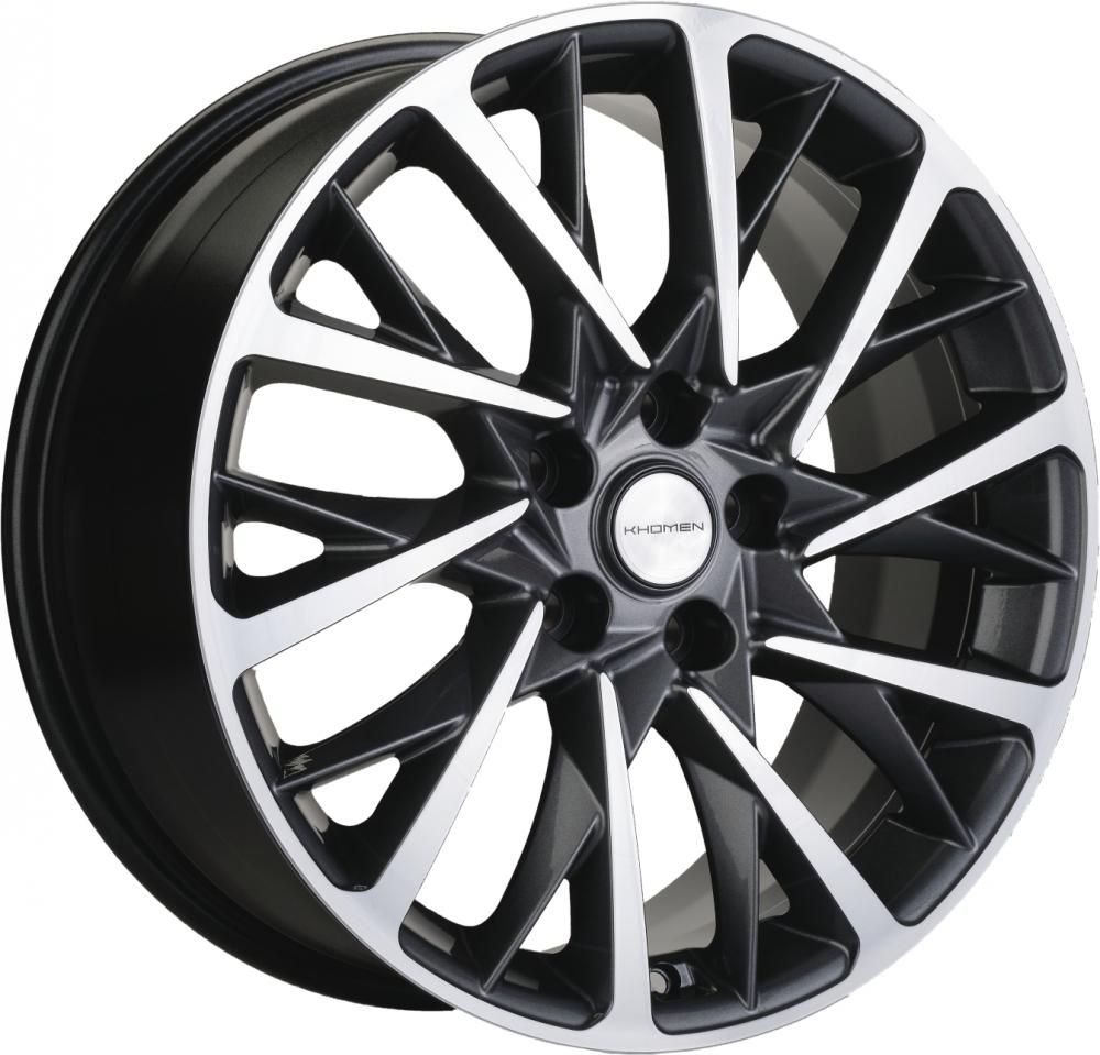 Khomen 1804 7.5x18 5x108 ET 50 Dia 63.3 (GFP)
