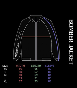 Бомбер MEDOOZA "Katana" Черный