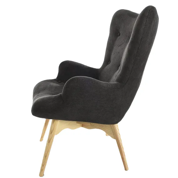 Кресло Contour темно-серое