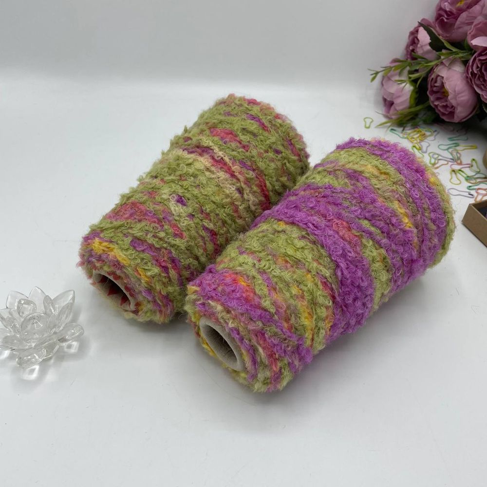 Набор № 3 LINEAPIU ITALIA S.P.A. 36% мохер 14% меринос 40% полиакрил 10% полиамид