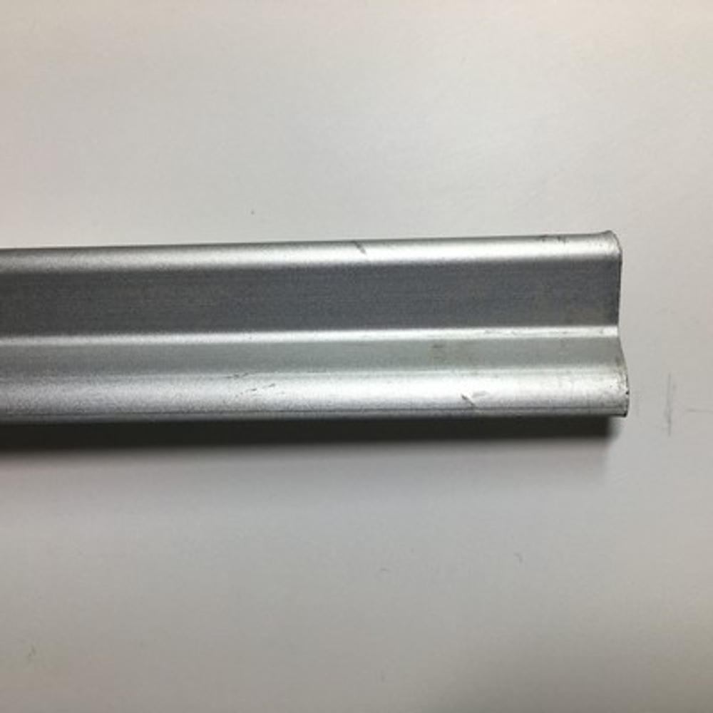 Плинтус алюм. (мини) 12*9мм "АЭ" 3м Серебро мат. анод.