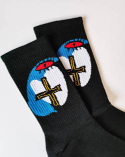 Носки р.35-40 "Абстракция" Cross