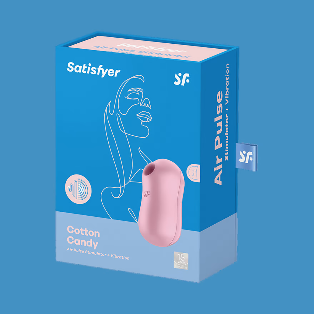 Клиторальный стимулятор Satisfyer "Cotton Candy", Розовый