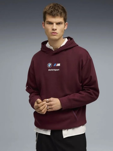 Толстовка мужская Puma BMW MMS ESS+ HOODIE FLEECE