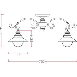 Потолочная люстра Arte Lamp