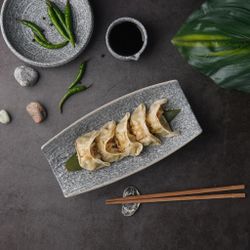 Блюдо прямоугольное 25*12*5,5 см Side Up4 Stone Untouched Taiga P.L. Proff Cuisine [1]