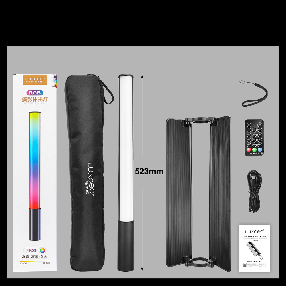 Светодиодная лампа-палка Luxceo P520 RGB Fill Light Stick