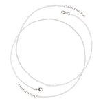 double white necklace