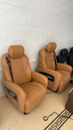 Сиденья капитанские кресла для Mercedes-Benz V-class / Vito W447 2015-2024+ Мерс кожаные сиденья сиденье кресла