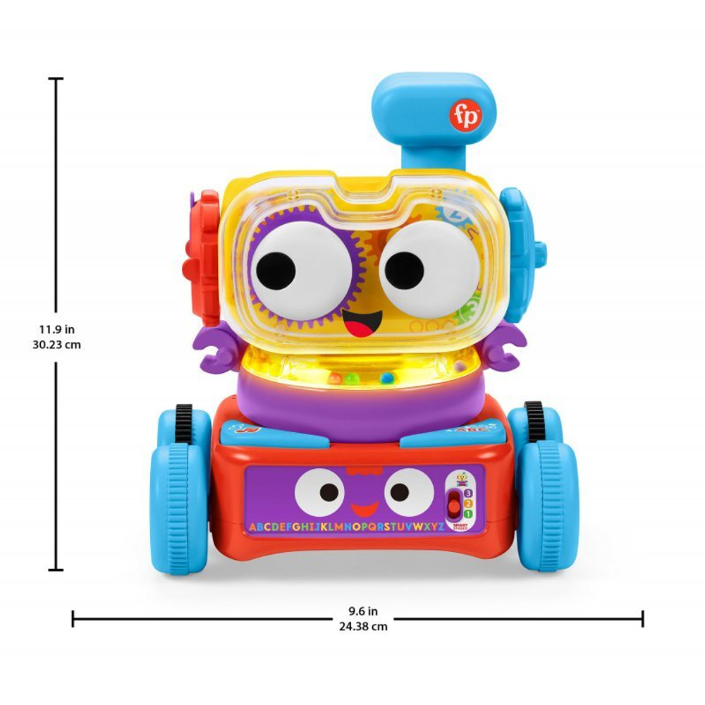 Fisher-Price - Обучаемый робот-друг 4 в 1 вер. ПЛ HCK41