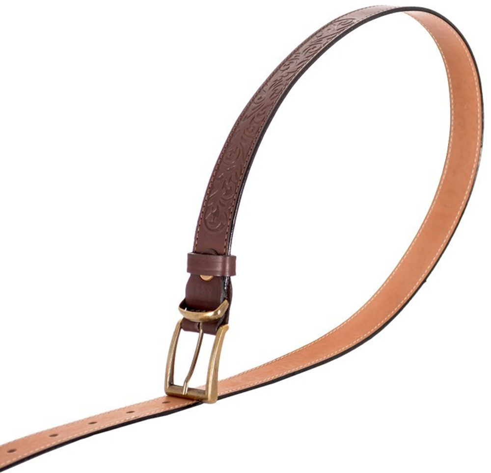 Ремень охотника брючный ХСН коричневый 30 мм