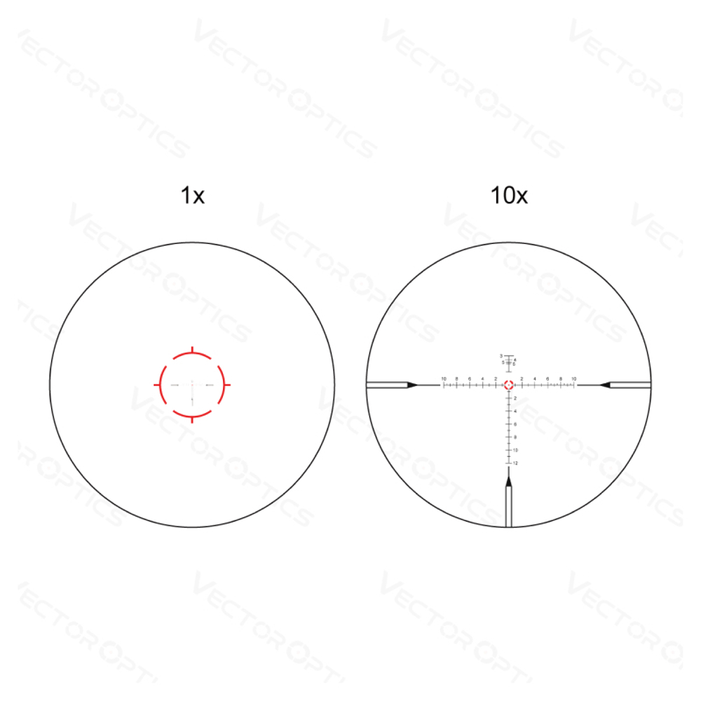 Оптический прицел Vector Optics FFP Continental x10 1-10x28 ED FFP VET-RAR