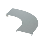 Крышка на угол горизонтальный 90 градусов, осн.200, R900, в комплекте с крепежными элементами и соединительными пластинами, необходимыми для монтажа, горячецинкованная