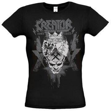 Футболка женская Kreator Rush Pott Thrash Metal ( tour 2015 )
