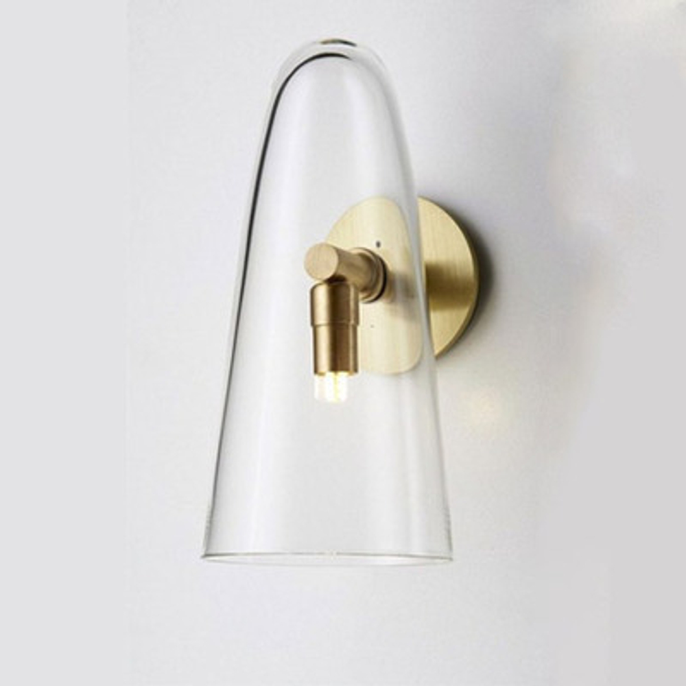 Wall design lamp Domi by Articolo Lighting (Clear)