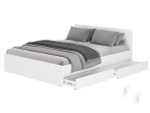 Кровать 1.6 КР-17 МС Симпл с основанием (белый)
