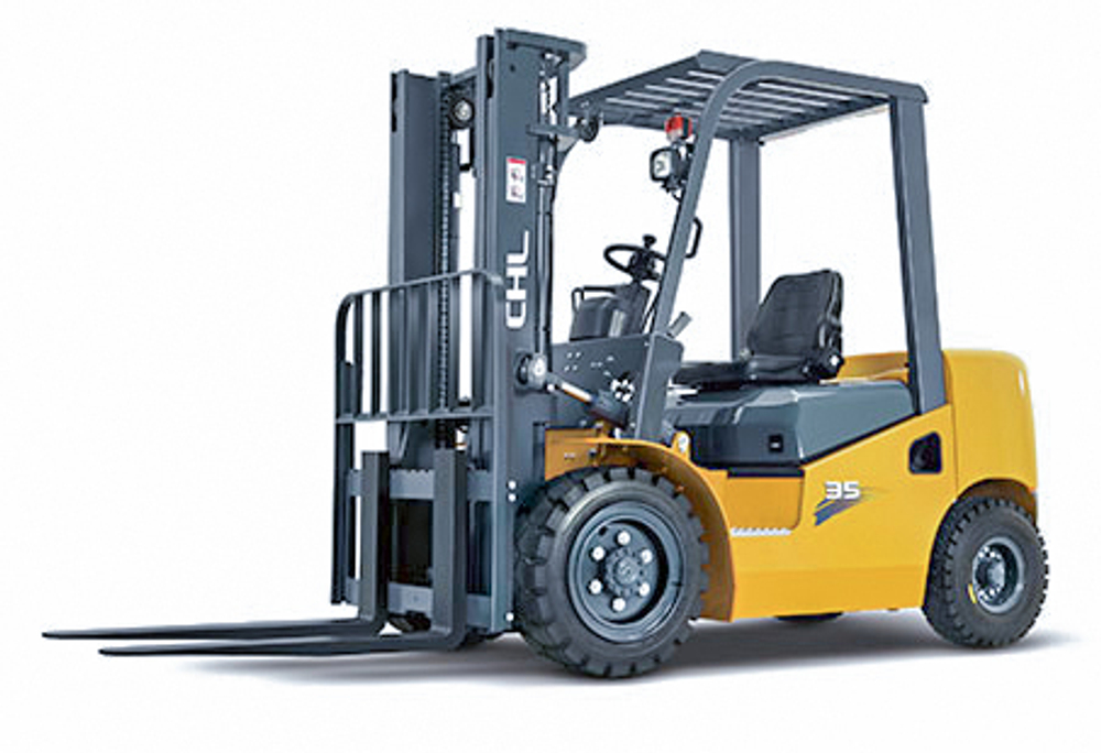Вилочный автопогрузчик CHL 3,5 тонн, дизель, с китайским двигателем