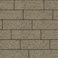 Тротуарная плитка ПРЯМОУГОЛЬНИК 750х250 мм - Гранит+ Желтый с черным