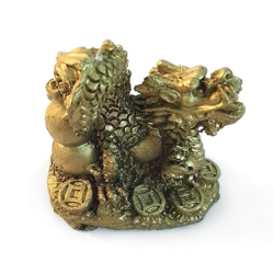 Дракон оберег на процветание и защиту, полистоун