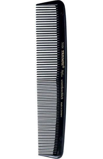 Расческа TRIUMPH карманная черная 14,5 см