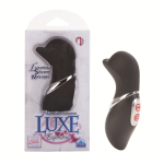 Чёрный клиторальный стимулятор 7-Function Silicone Luxe Euphoria Massagers (Цвет: черный)