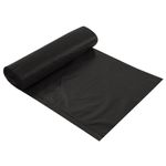 Мешок для мусора 240 л., черные в рулоне 10 шт., ПВД 20 мкм, 86х125 см, ЛЮБАША супер-эконом, 608919