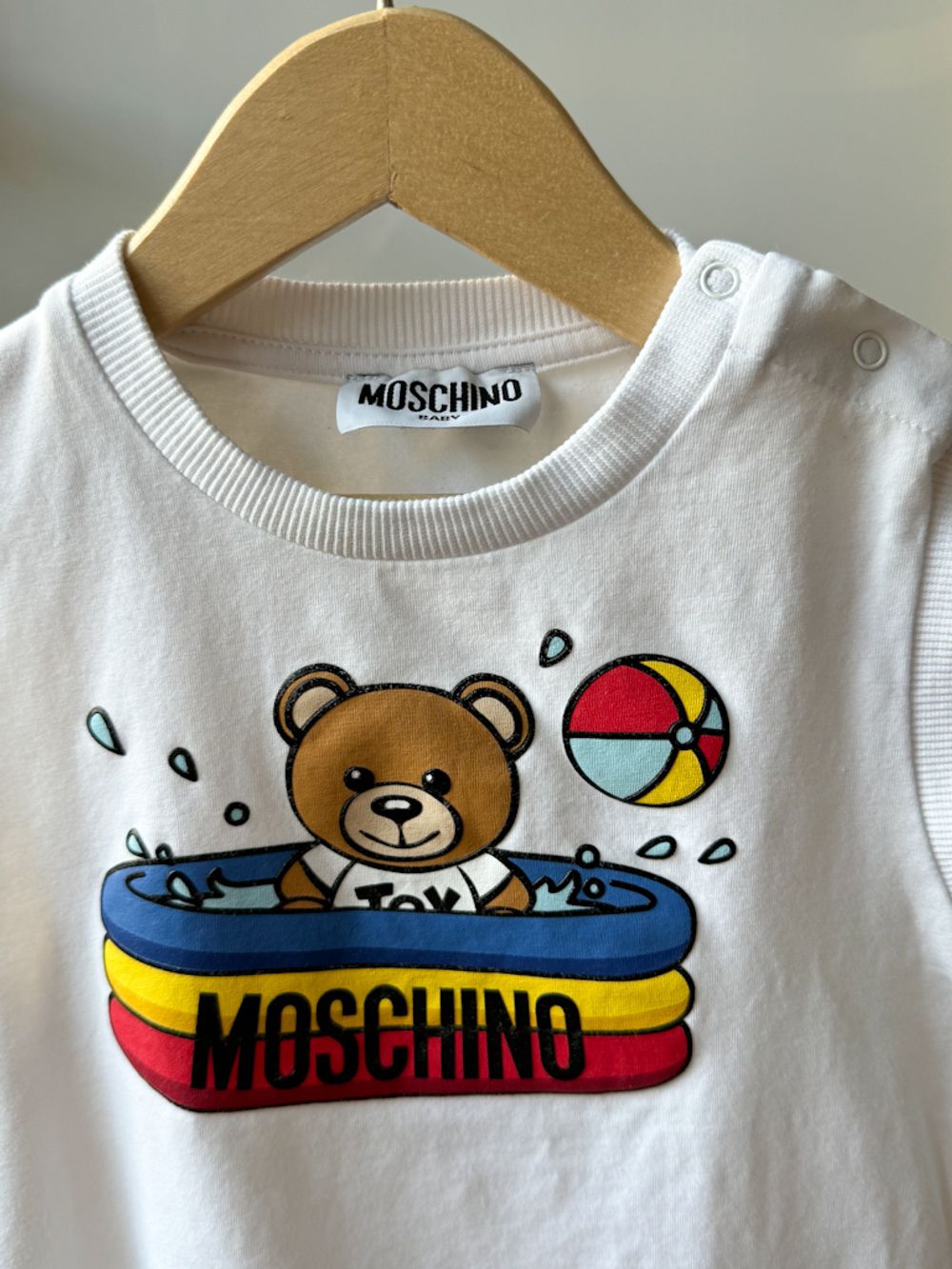Хлопковый топ Moschino, 98