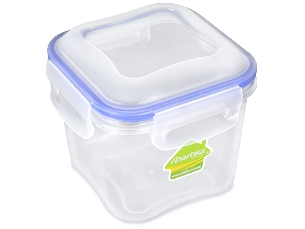 Контейнер 0,75л "Спессо" герметичный, квадратный