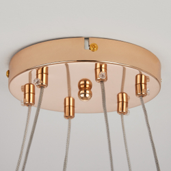 737063 Люстра ACRILE G9 6х6W(led) G9 ЗОЛОТО