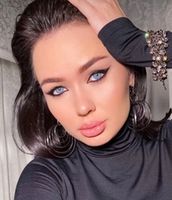 Серо-голубые линзы c окантовкой на 12 мес. Marquise elegance blue m2