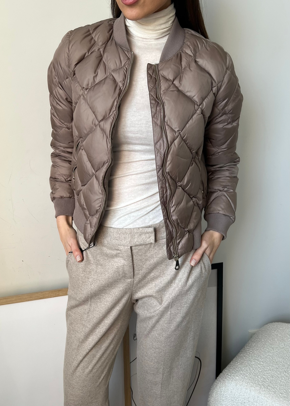 Куртка пуховая Massimo Dutti, S