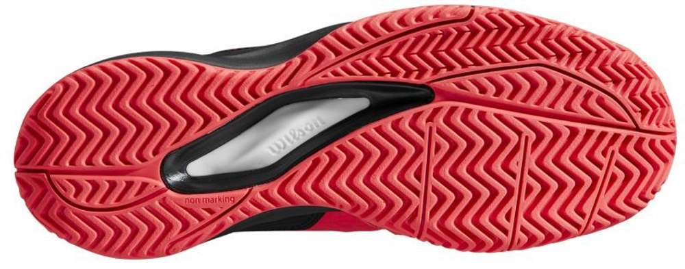 Детские теннисные кроссовки Wilson Rush Pro Ace JR - diva pink/black/white