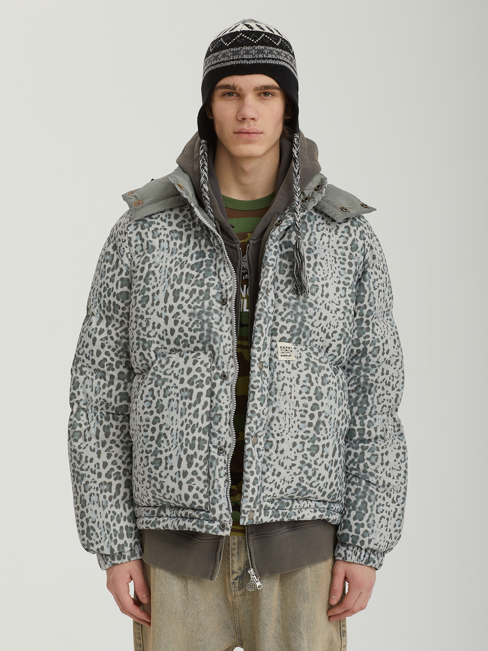 Пуховик Hooded Down