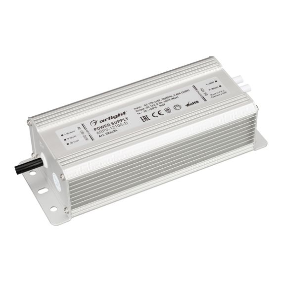 Блок питания Arlight ARPV-12100-D 12V 100W IP67 8,3A 026434