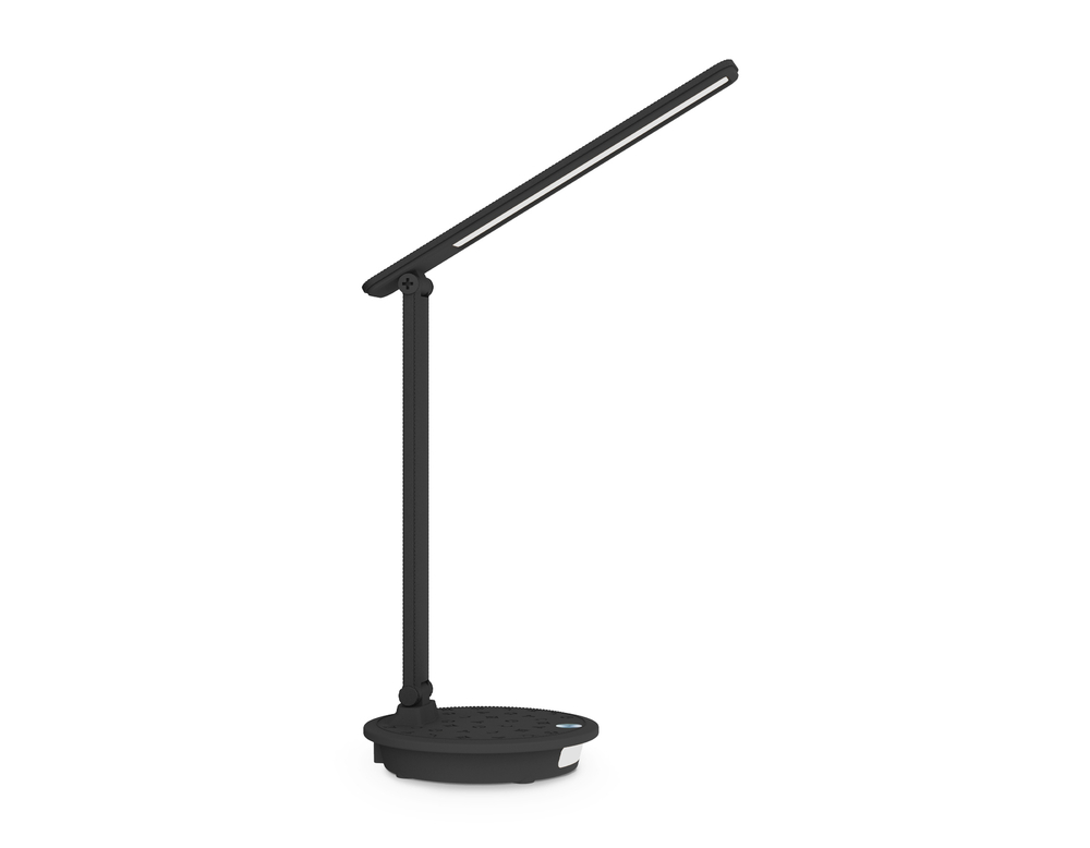 Светильник светодиодный настольный DE537 BK черный LED 2800-6500K 9W