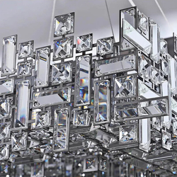 Люстра P7838-W50 chrome