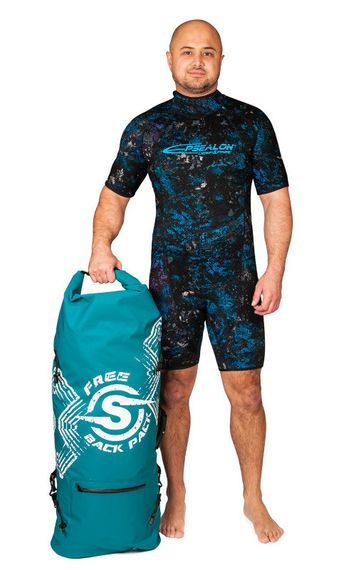 Герморюкзак Sigalsub Free Back Pack 80 л голубой