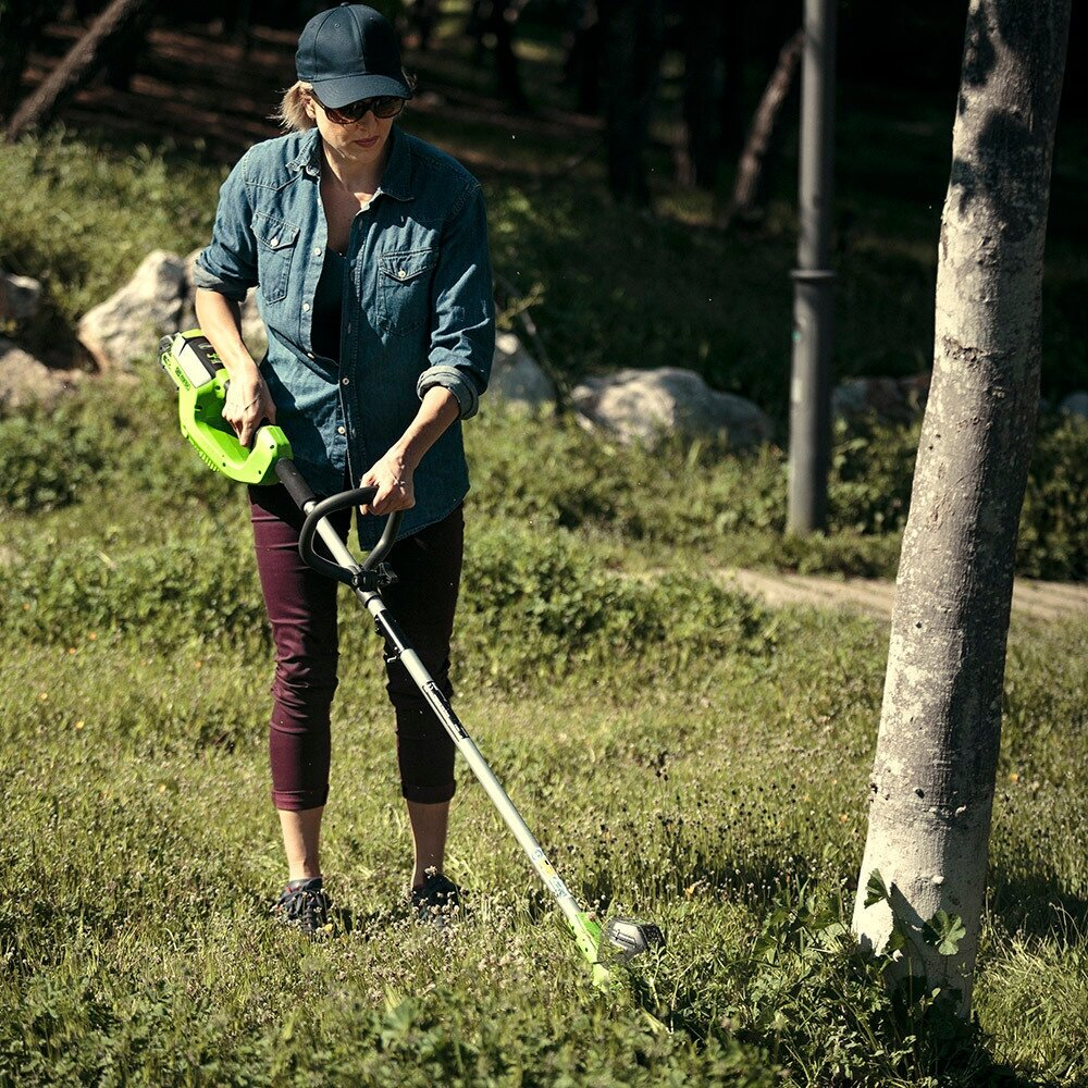 Триммер аккум. GREENWORKS G40LTK2 40В.АКБ 2А*ч и ЗУ (2101507UA)