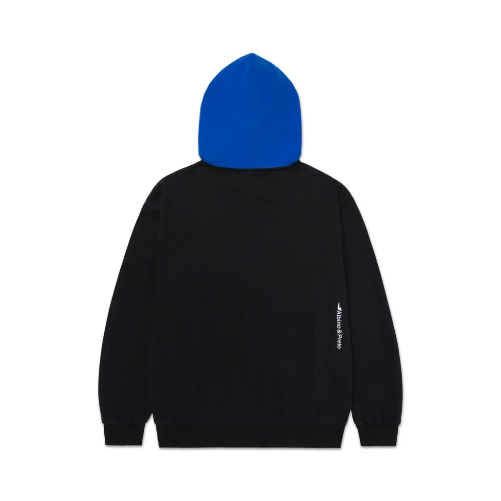 Худи Albino & Preto TWO-TONE чёрно-синее