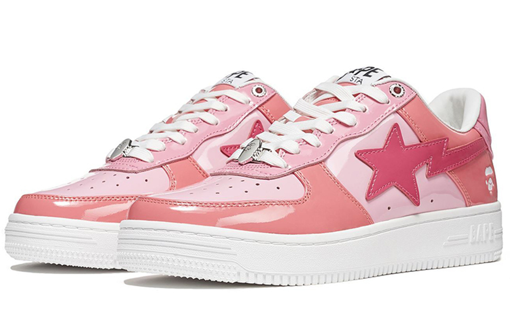 Кроссовки A BATHING APE Bape STA Combo, 1H20-191-046 (розовые)
